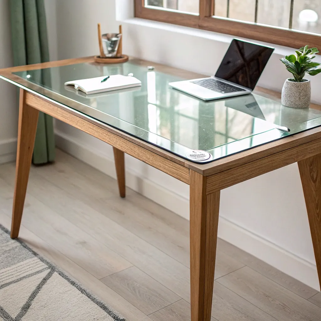 Eco glass desk